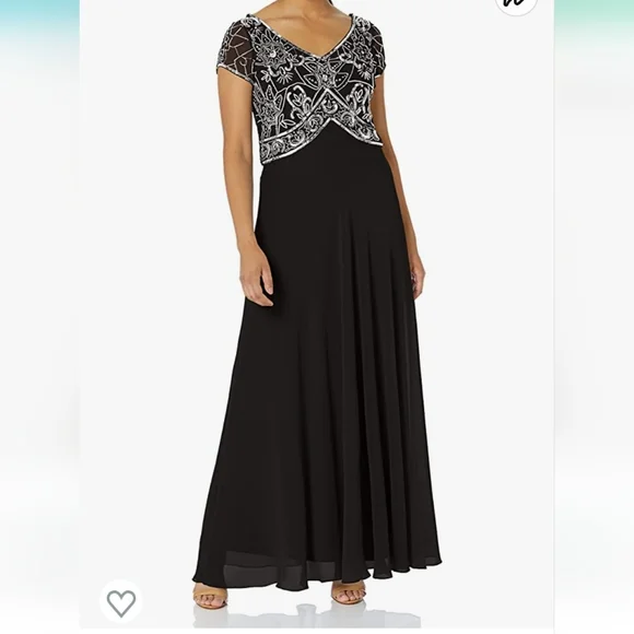 J Kara Dresses | J Kara Evening Dress Nwt Size 6 | Color: Black/Silver | Size: 6 | Gooddealsinmycl's Closet J Kara Dresses | J Kara Evening Dress Nwt Size 6 | Color: Black/Silver | Size: 6 | Gooddealsinmycl's Closet
